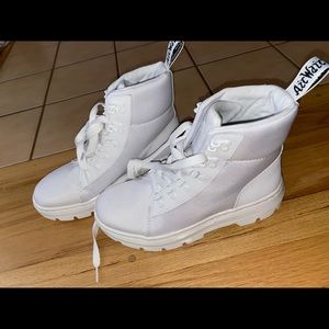 Dr. Martens White Combat Boots